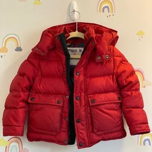 Moncler kids down puffer jacket